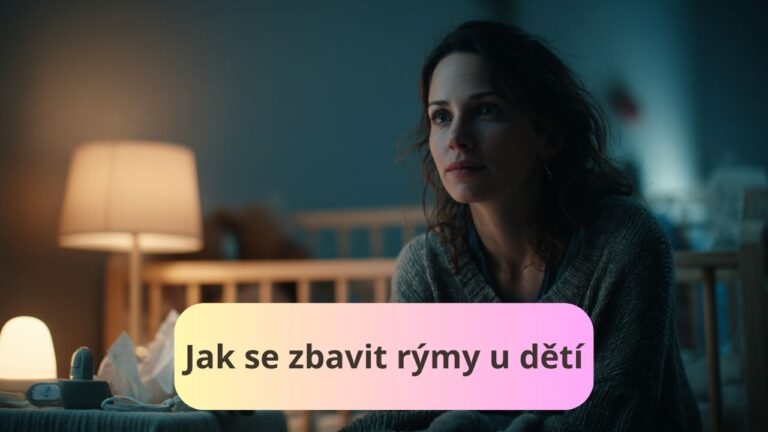 Jak se zbavit rýmy u dětí