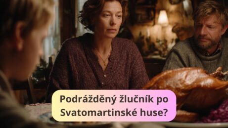 Podrážděný žlučník po Svatomartinské huse?